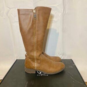 Knee High Harlow 'Sadie' Tan Brown Boots